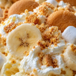 CREAMY BANANA PUDDING FLUFF SALAD