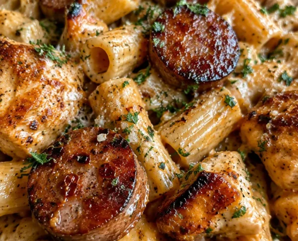 Creamy Chicken & Sausage Pasta