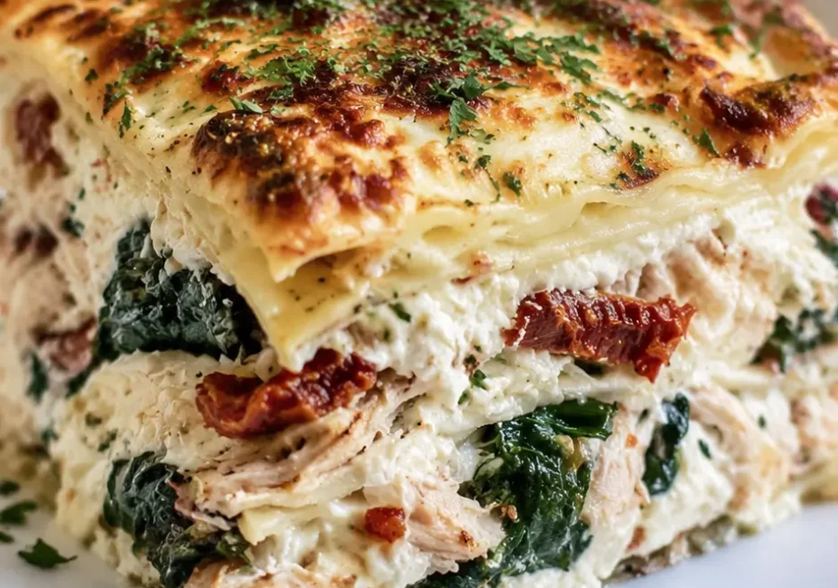 Creamy Marry Me Chicken Lasagna