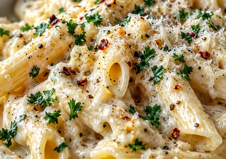 Creamy One-Pot Garlic Pasta