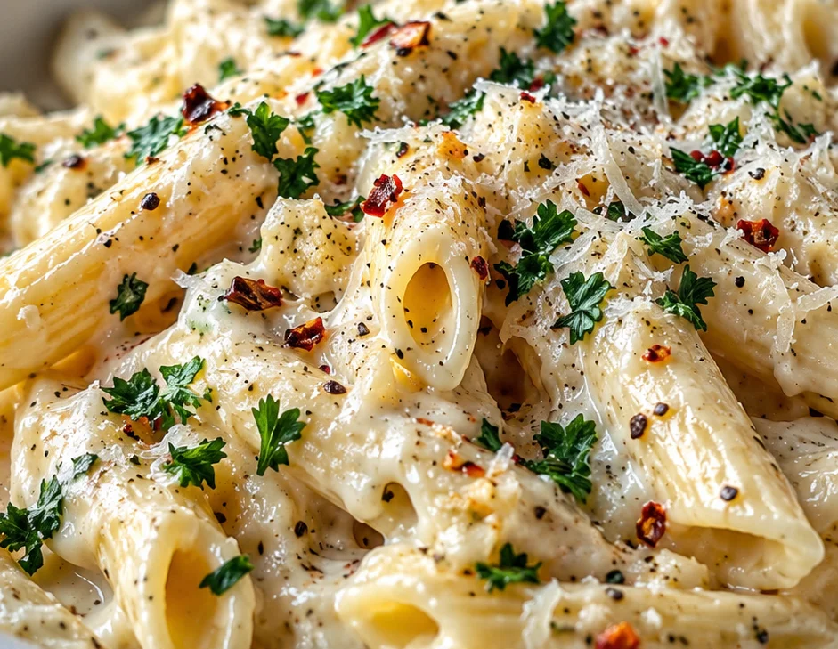 Creamy One-Pot Garlic Pasta