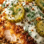 Crispy Air Fryer Dill Pickle Chicken