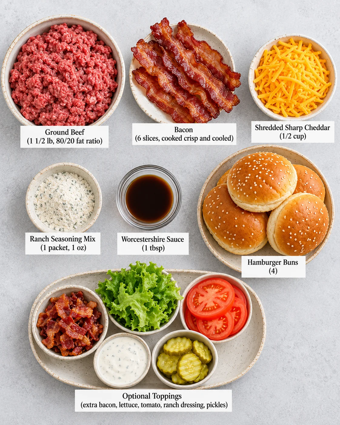 Crack Burger Recipe Ingredients