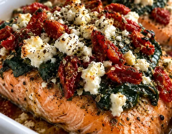 Easy 20-Minute Mediterranean Baked Salmon
