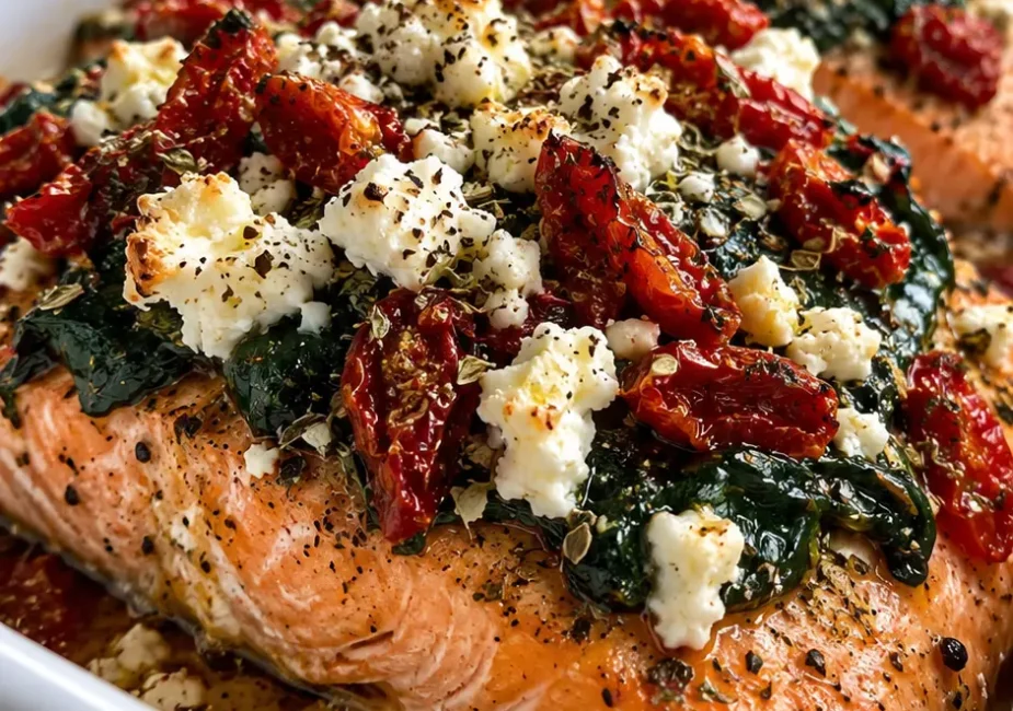 Easy 20-Minute Mediterranean Baked Salmon