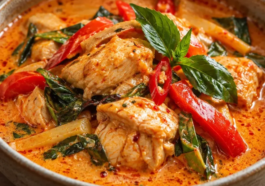 30-Minute Thai Red Curry with Chicken