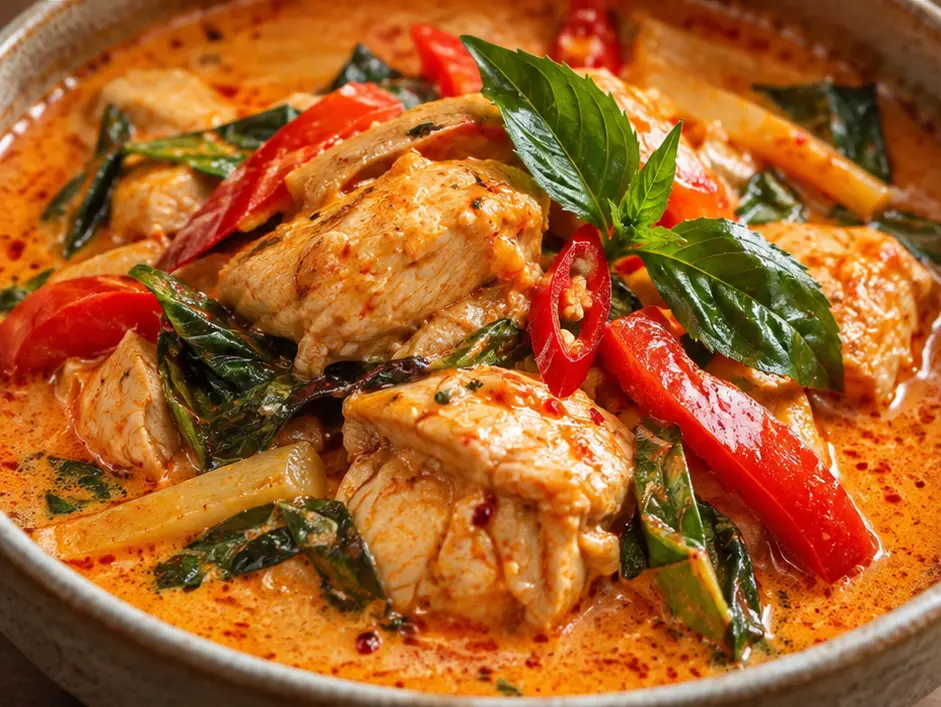 30-Minute Thai Red Curry with Chicken