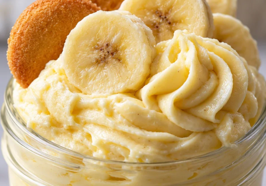 CREAMY BANANA PUDDING FLUFF SALAD