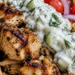 Authentic Greek Chicken Gyros