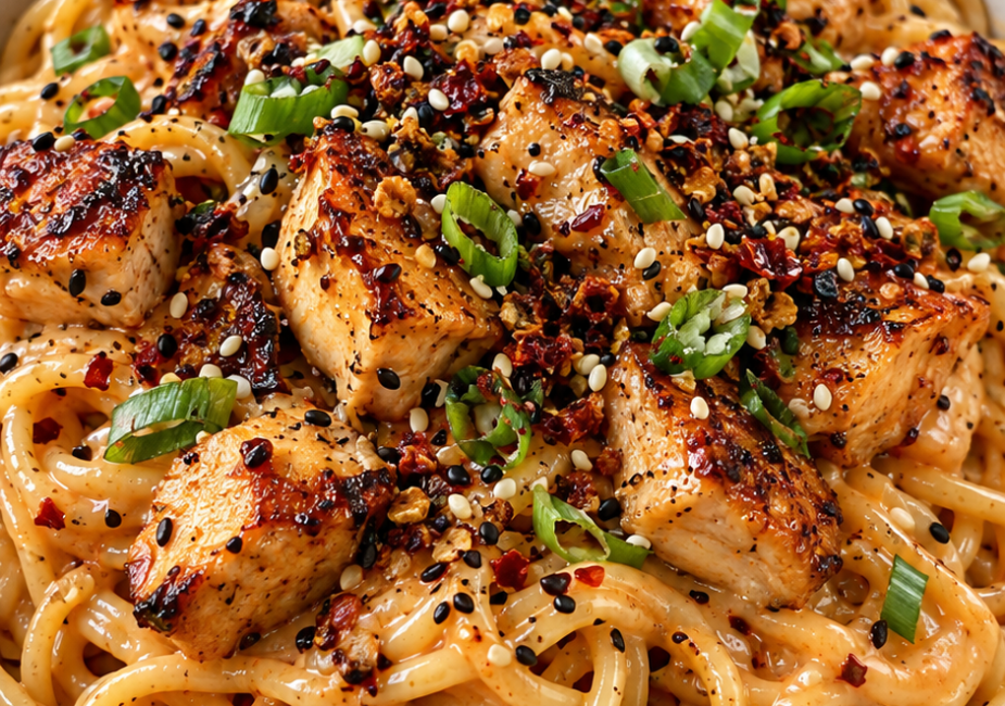 Bang Bang Chicken Noodles