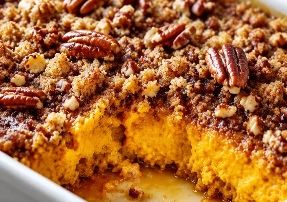 Gluten-Free Pumpkin Dump Cake