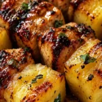 Sweet and Smoky Easy Grilled Pineapple