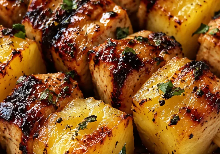 Sweet and Smoky Easy Grilled Pineapple