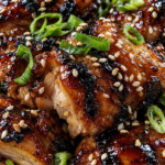 Hawaiian Grilled Teriyaki Chicken Thighs
