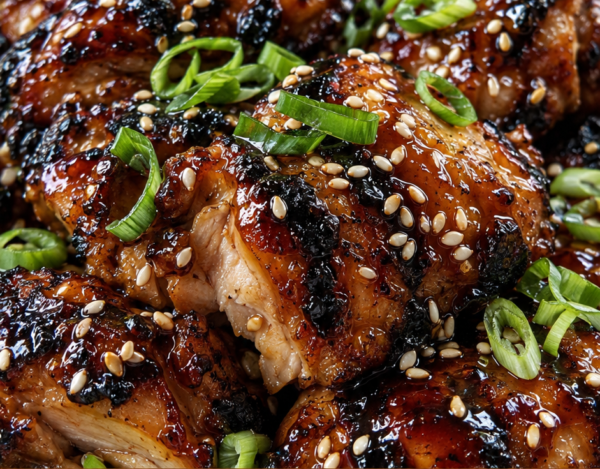 Hawaiian Grilled Teriyaki Chicken Thighs