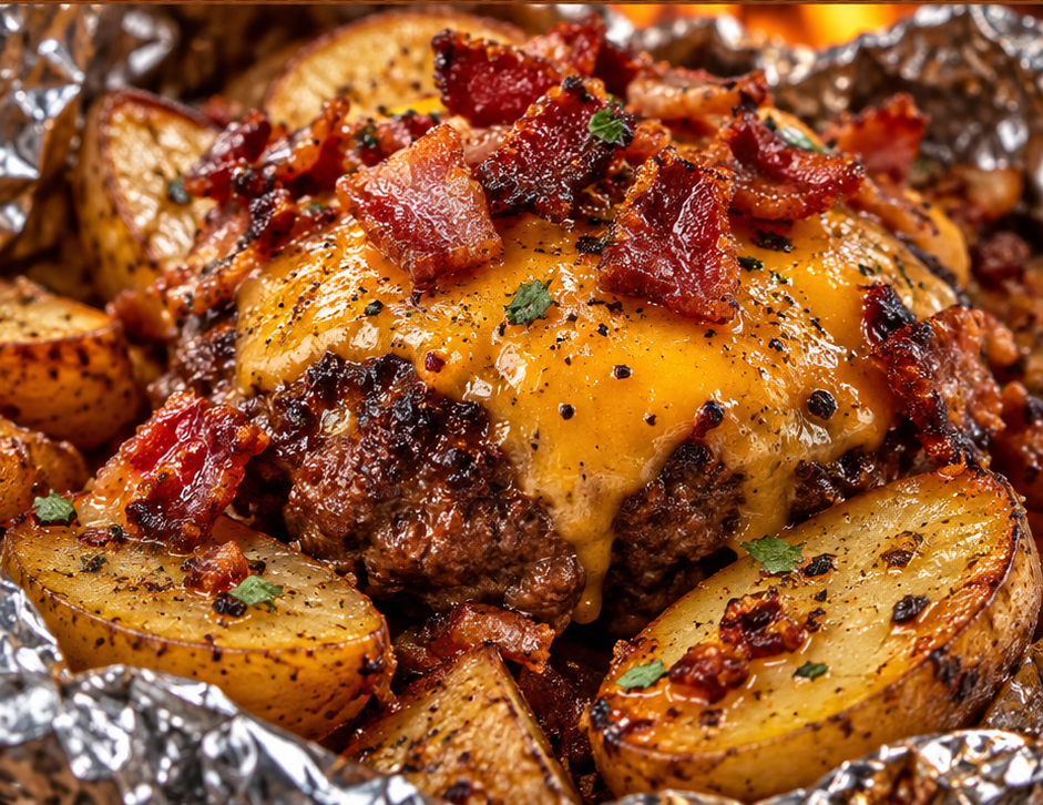Hobo Dinner Foil Packets 2