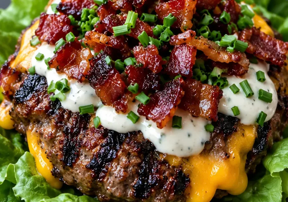 Easy Keto Crack Burgers Recipe