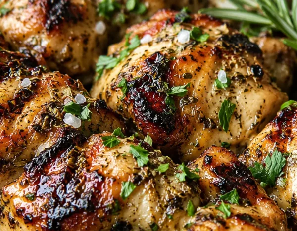 Easy Marinated Greek Chicken Skewers