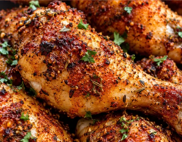 Extra Crispy Oven-Baked Chicken Drumsticks