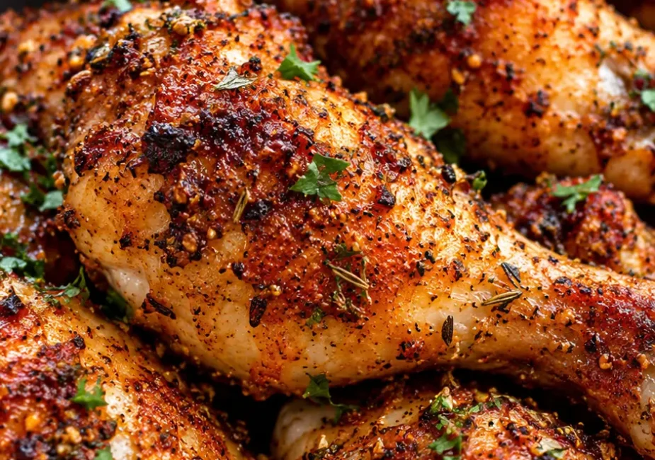 Extra Crispy Oven-Baked Chicken Drumsticks