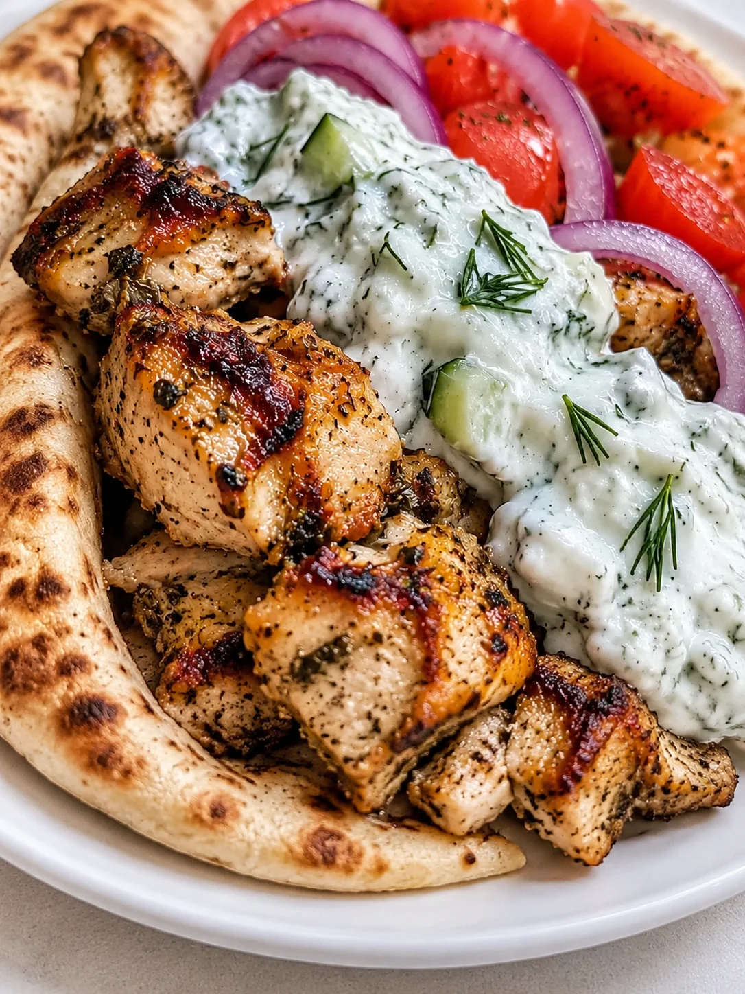 Easy Authentic Greek Chicken Gyros