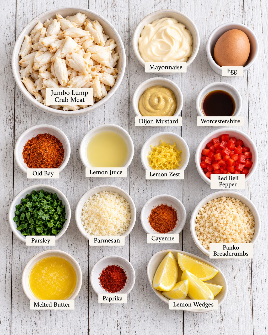 Easy Creamy Crab Imperial Recipe Ingredients