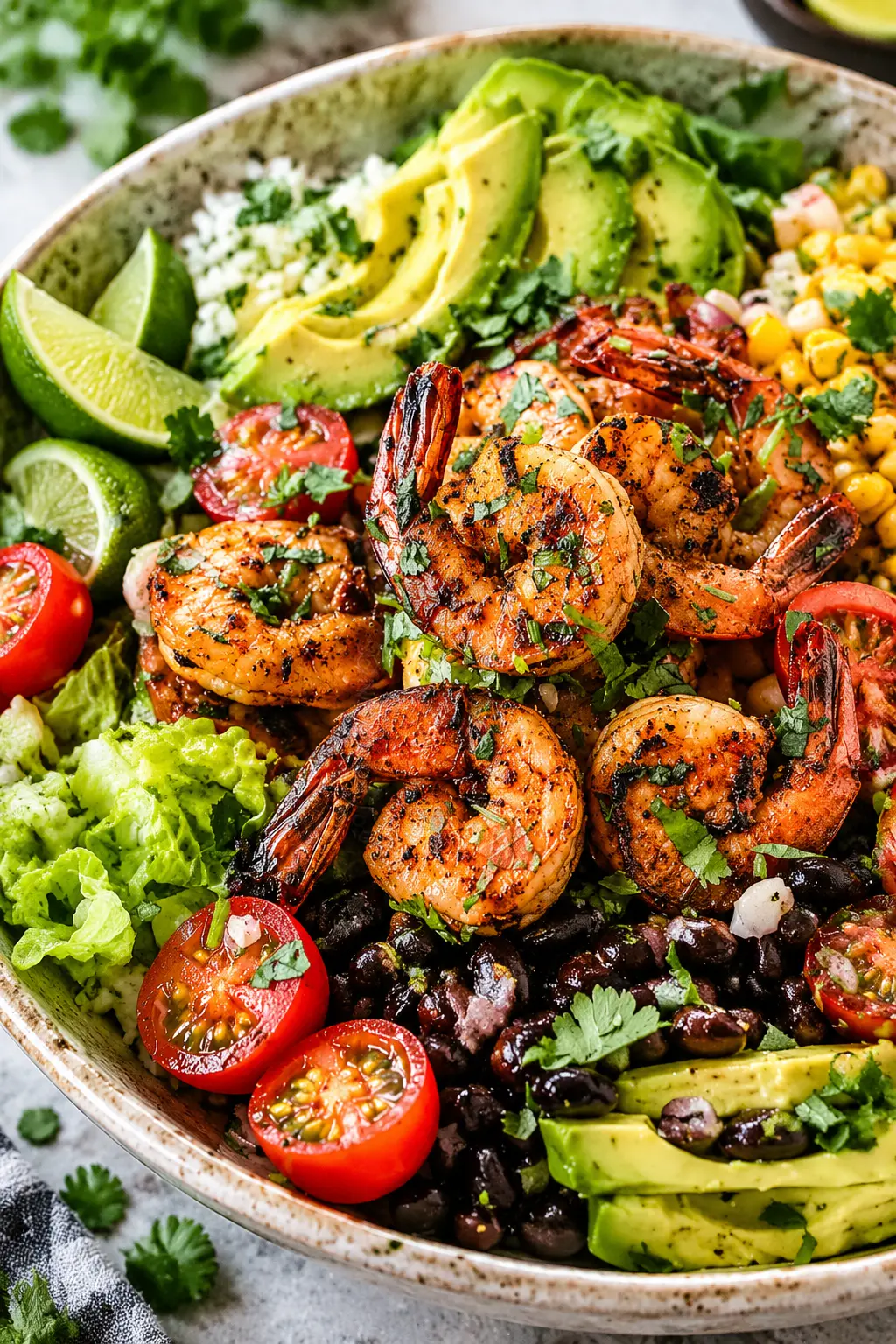 Grilled Shrimp Bowl with Avocado & Cilantro Lime 3