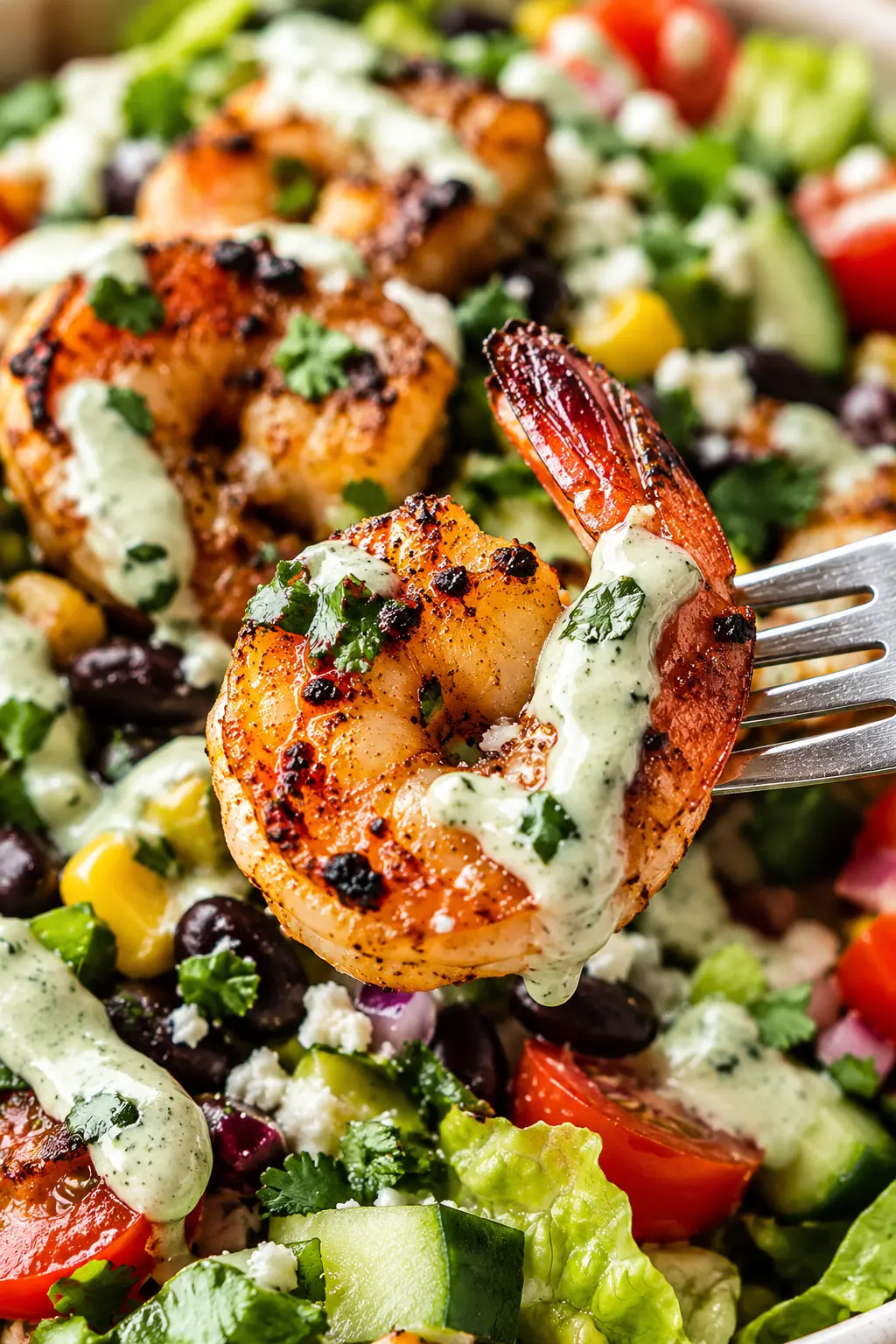 Grilled Shrimp Bowl with Avocado & Cilantro Lime 1