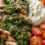 Healthy Chimichurri Grilled Chicken Bowl
