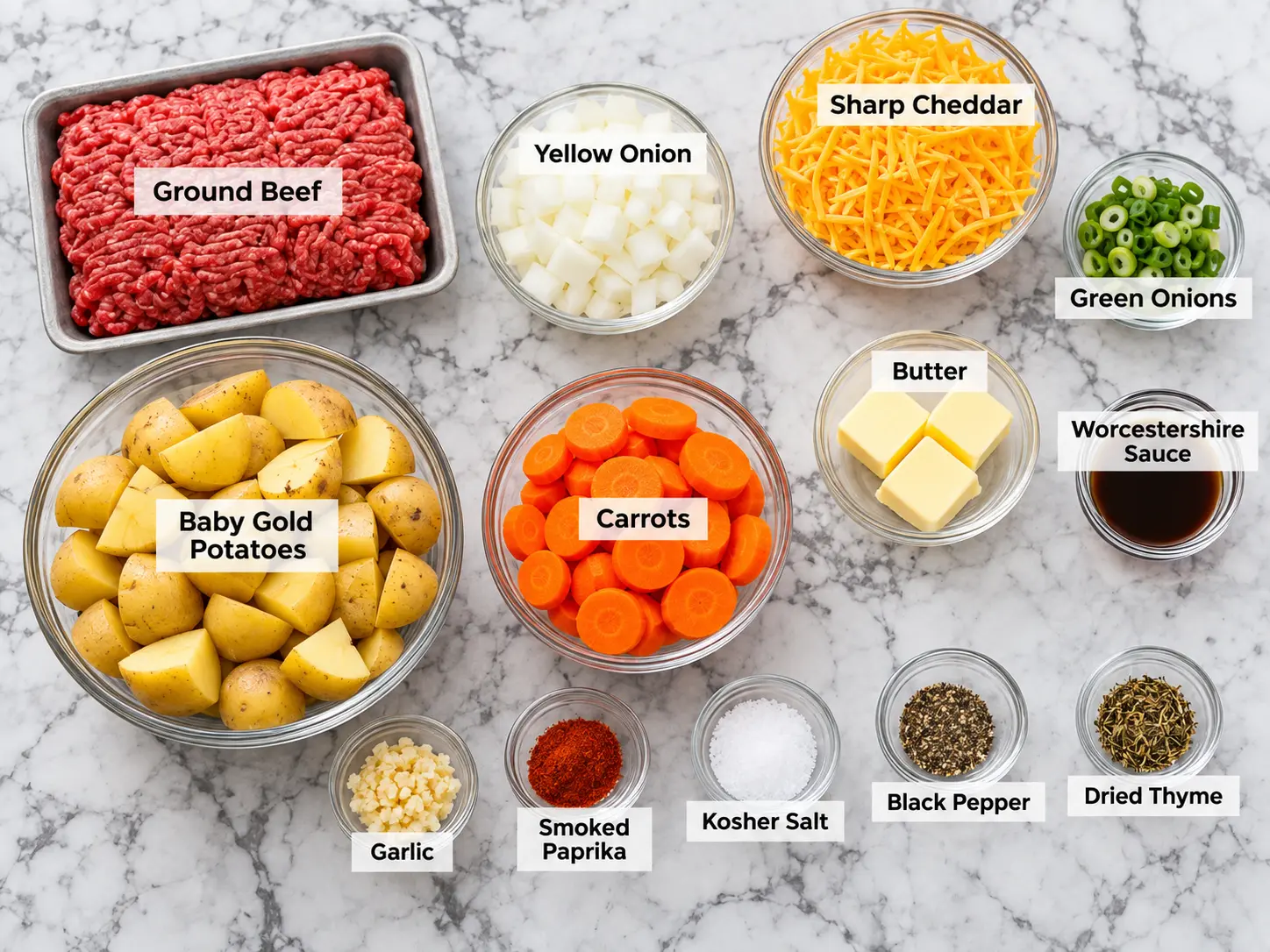 Hobo Dinner Foil Packets Ingredients