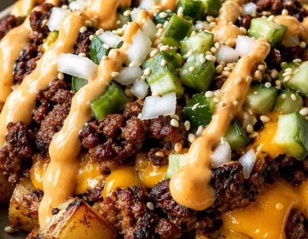 Loaded Smash Burger Bowl Recipe