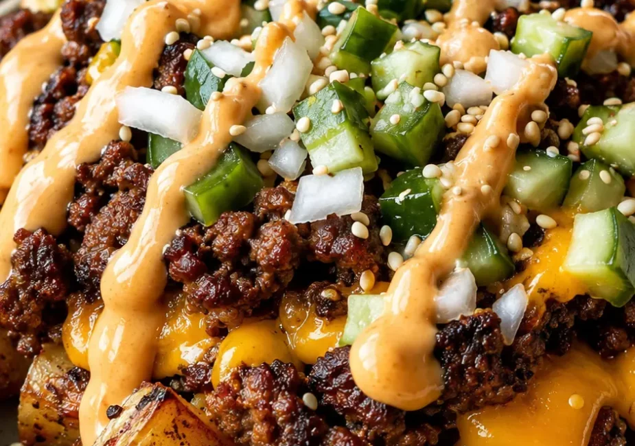 Loaded Smash Burger Bowl Recipe