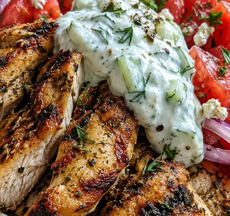 Quick 30-Minute Greek Chicken Gyros