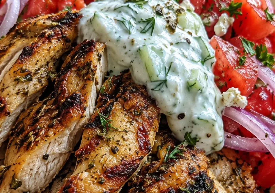 Quick 30-Minute Greek Chicken Gyros