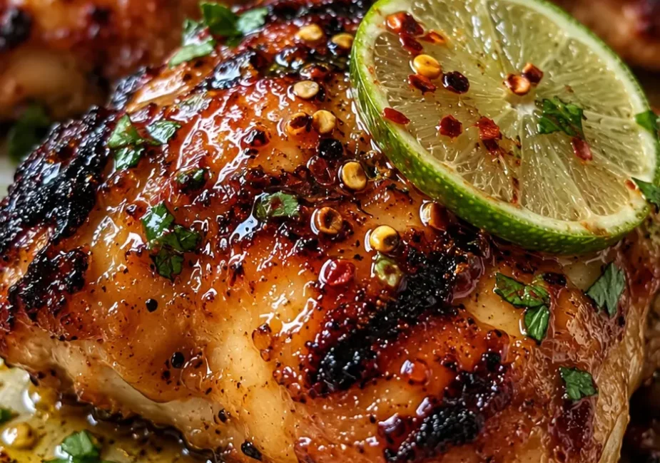 Spicy Honey Lime Grilled Chicken