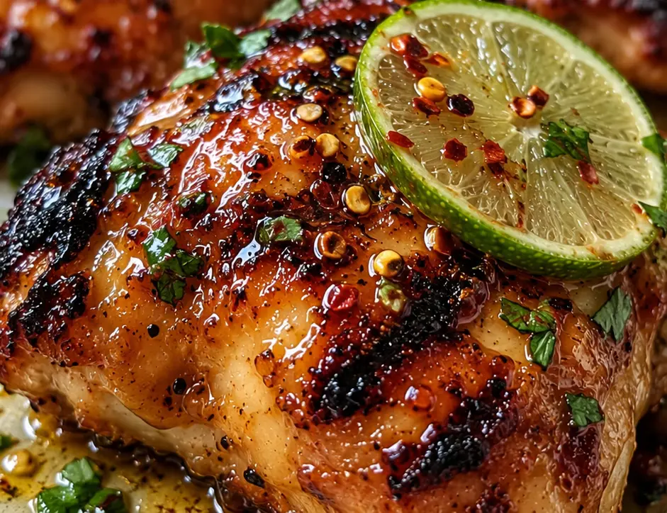 Spicy Honey Lime Grilled Chicken