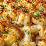 French Onion Pasta Bake Recipe