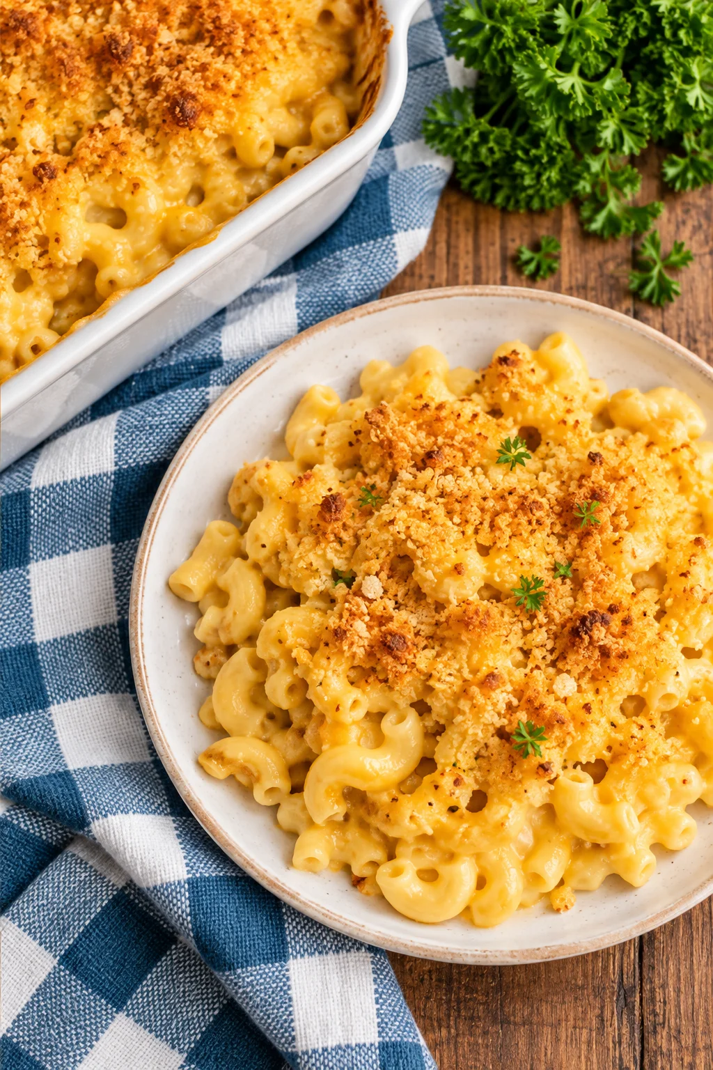 Ultra Creamy Baked Mac & Cheese Ingredients